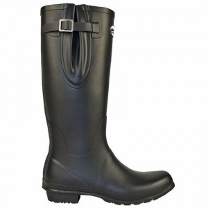 Botas Wellington Rockfish Everyday Altas Side Adjustable Mujer Negras | HLP9690AW