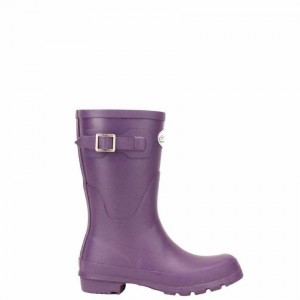 Botas Wellington Rockfish Three Quarter Corta Mujer Moradas | UGE10056HX