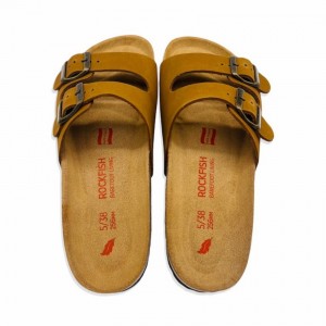 Sandalias Rockfish Kendall Two-Correa Double Correa Mujer Marrones | TQL838TY