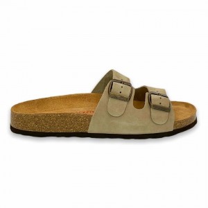 Sandalias Rockfish Kendall Two-Correa Double Correa Mujer Kaki | PPJ6578WX